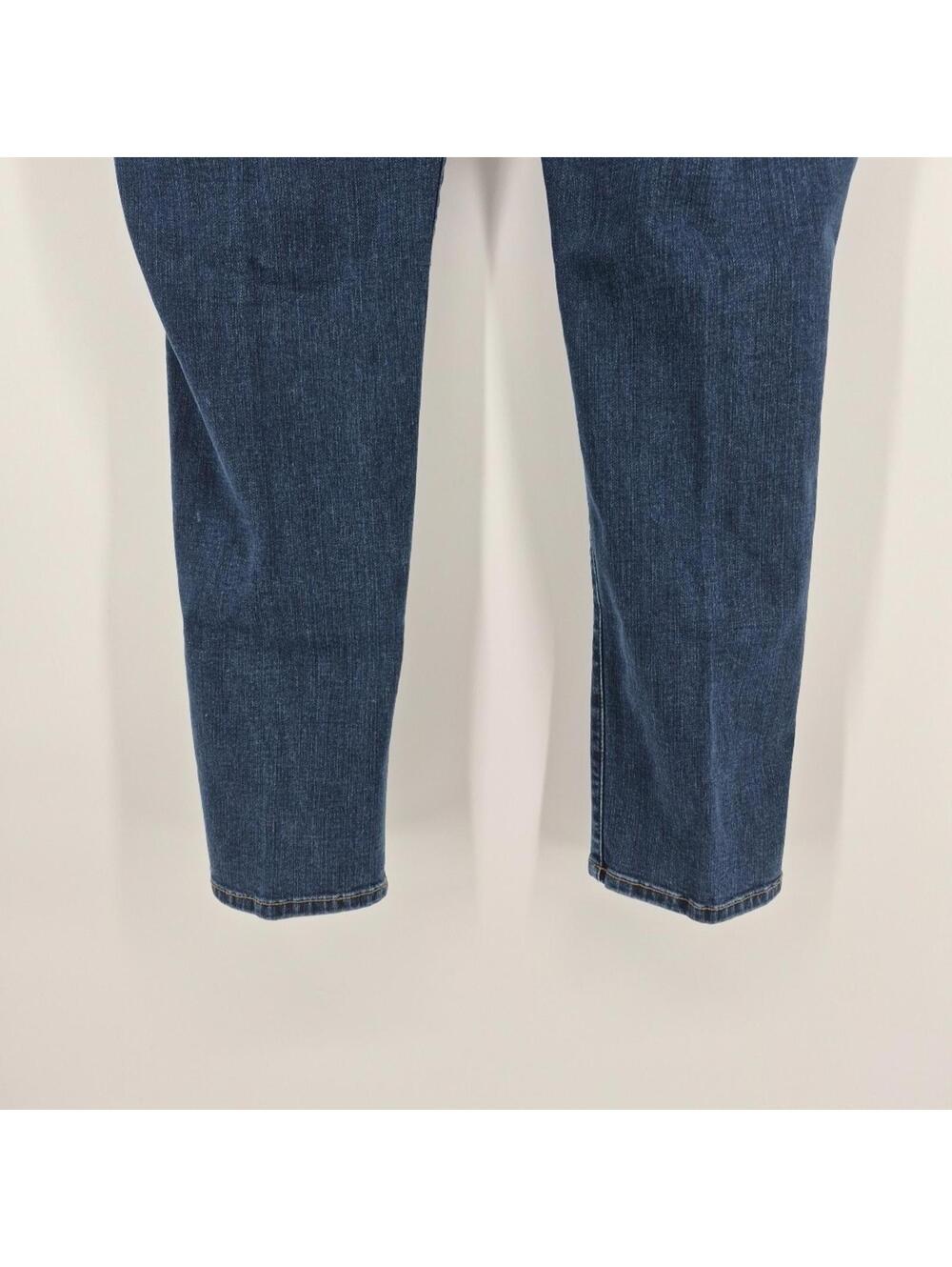 Chico's So Slimming Dark Wash Blue Denim Jeans Women's Size 2 ( 12 ) - Picture 8 of 16